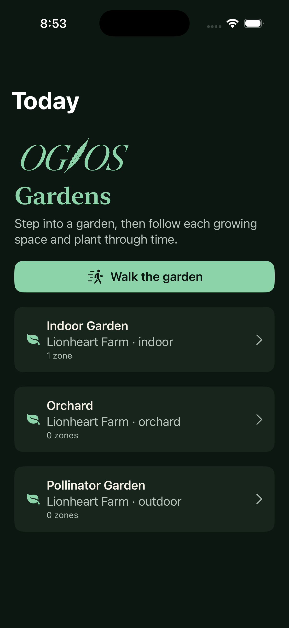 OG Scanner Gardens home in Dark appearance